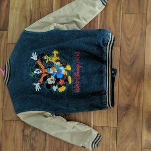 Vintage insulated Disney jean jacket
